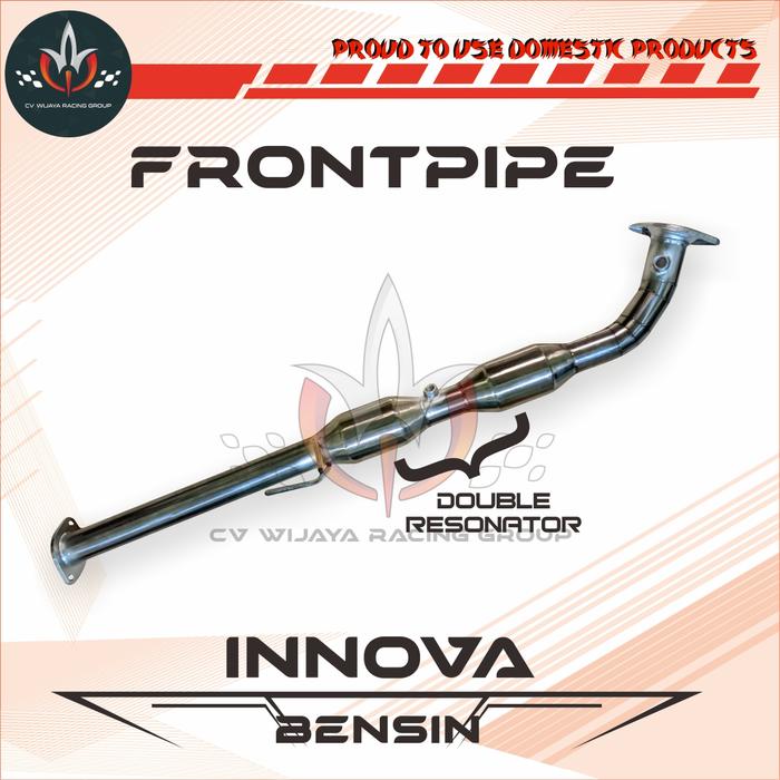 Gambar W.TECH Frontpipe Toyota Kijang Innova Bensin Double Resonator dari Wtechexhaustofficialstore Kab. Purbalingga Tokopedia