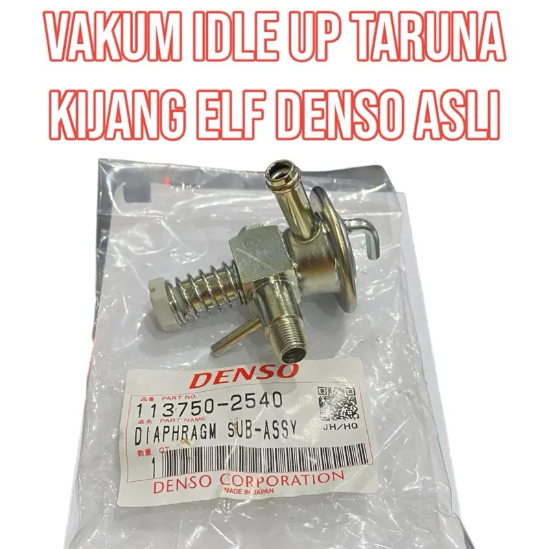 Vakum Idle Up Taruna Kijang Elf Denso Asli Vaccum Ac Mobil