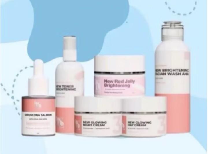 Product Introduction of New 6 Paket Lengkap LS Skincare Paket Glowing Booster BPOM 22