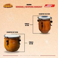 Gambar ORCA Kendang / Ketipung Koplo Bahan Kayu Mahoni - Natural, Promo dari Orca Guitar Indonesia Kab. Sukoharjo 5 Tokopedia