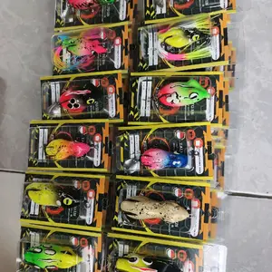 Umpan Casting Kodok Beragam Model – Soft Frog & Propeller Lure Anti Nyangkut untuk Gabus/Toman Mancing