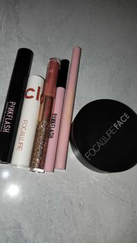 Product Review of Pinkflash Mascara + Eyeliner + Auto Eyebrow Set from K**a Y**o 0