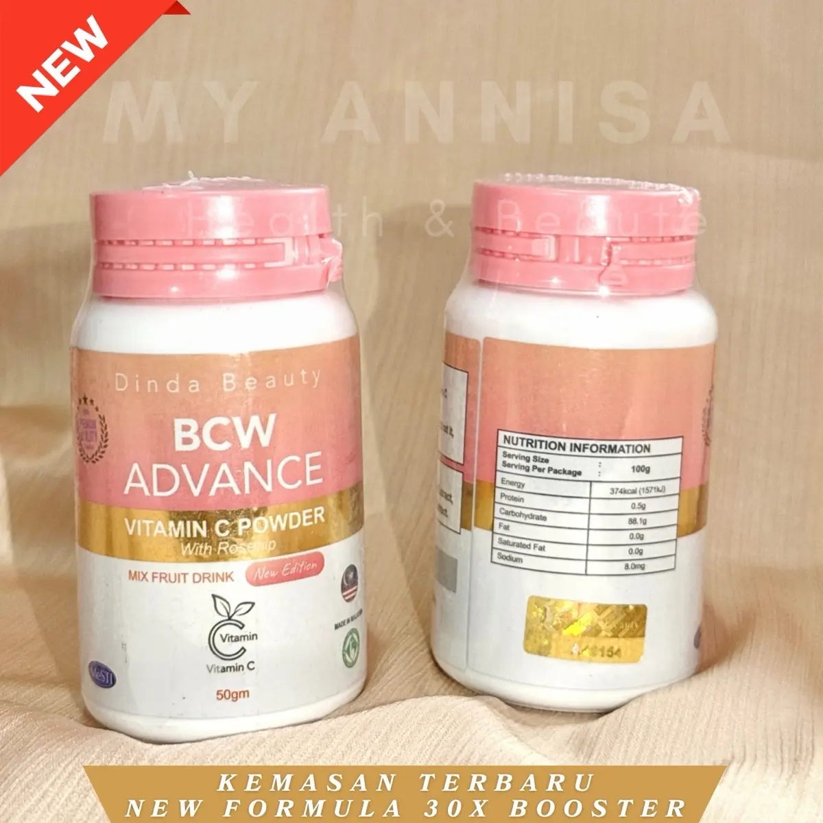 BOOSTER C WHITENING BCW ADVANCE NEW FORMULA KEMASAN PALING TERBARU ORIGINAL