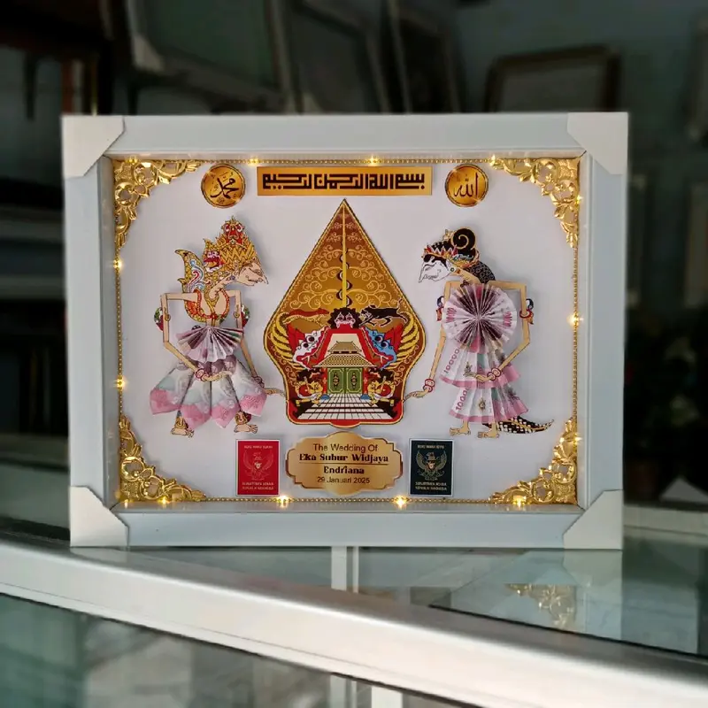 Mahar Pernikahan Wayang / Mahar Murah / Mahar Jawa / Mahar Simpel / Mahar Akrilik 0