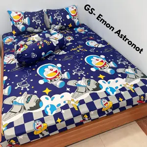 Seprai TINGGI 20cm Premium Quality Size Lengkap Motif Anak Ready Size 120/160/180/200 Set - Lengkap Sarung Bantal Dan Guling -Lembut Adem Tidak Luntur