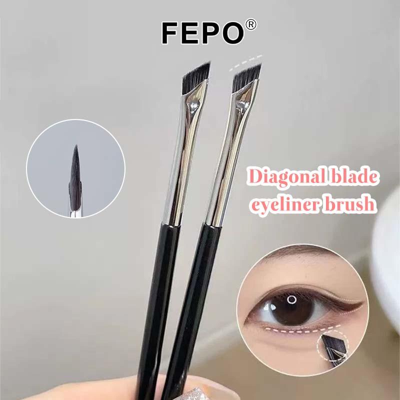 FEPO 1 cái cọ kẻ mắt cọ kẻ lông mày face smudge eye makeup brush beauty tool