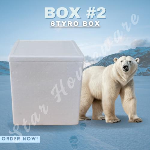 I Box Styro Styro Box #2 / Styro Foam / STYROFOAM / -Food Cooler - TikTok Shop ...