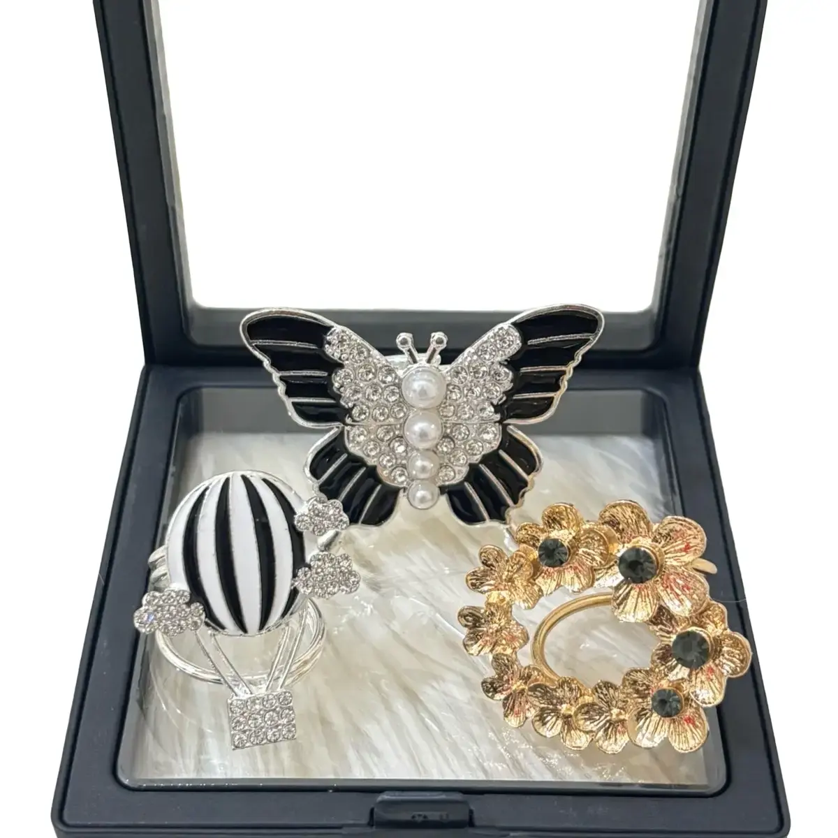 PAKET BUNDLING BROS RING HIJAB Part2 Aksesoris Clips