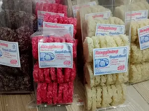 INAYAH SNACK RANGGINANG MENTAH ORIGINAL - KETAN HITAM - TERASI 250 GRAM KHAS JAWA BARAT RAGINANG RENGGINANG