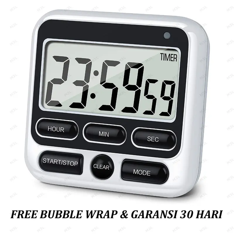 READY Timer masak dapur magnetic stopwatch alarm clock / Alarm Timer Masak Dapur Pengatur 3