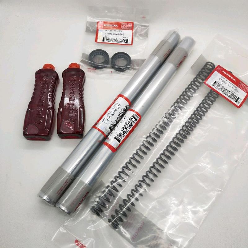 PAKET AS SHOCK DEPAN + SEAL + OIL + PER HONDA - BLADE 110 / BLADE NEW / REVO FIT / REVO ABSOLUTE (KWB) 4