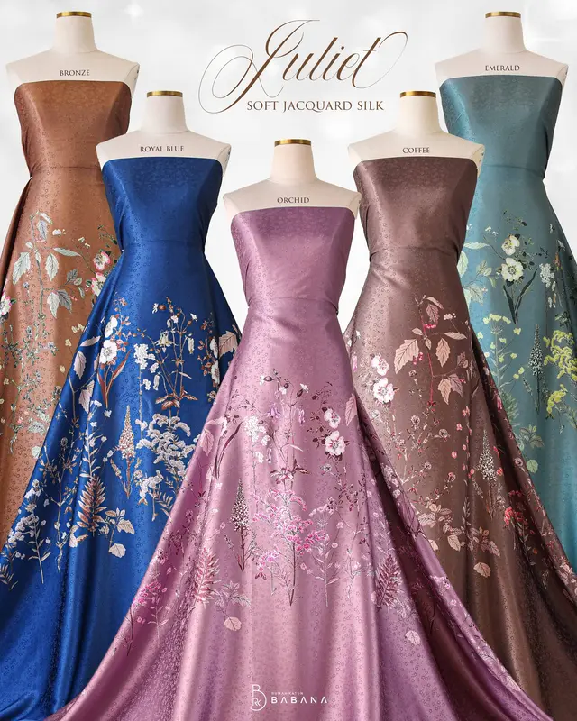 Babana Kain Louisa Luxury Dobby Viscose Gradasi 3