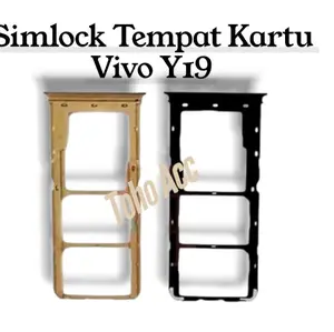 Sim Lock Tempat Kartu Untuk Vivo Y19 Slot Car Original