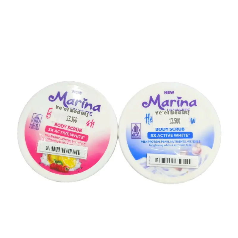 Marina UV white body scrub 185 ml 0