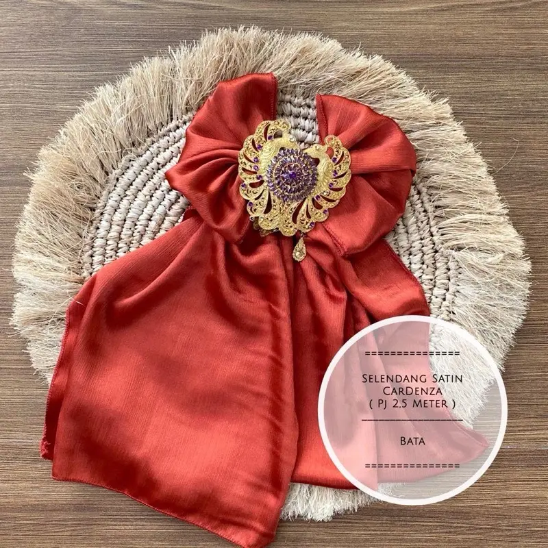 WBK || Selendang Satin Silky 2,5m 5