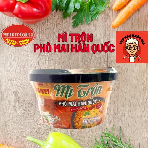 Miliket Mì Trộn Tô Phô Mai Hàn Quốc Vị Cay Miliket Sợi Mì Bổ Sung Tinh Bột Khoai Tây Dai Ngon Nước Sốt Đậm Đá Béo Thơm
