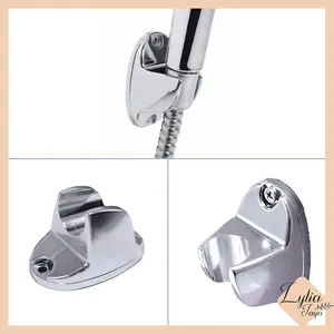 Lyliajaya Holder Shower Penyanggah Shower Gantungan Shower Hanger Shower Bahan Abs HSZ-90+HSZ-90-1+HSZ-297