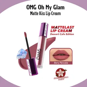 OMG Oh My Glam Matte Kiss Lip Cream 3.5g/Lip Velvet