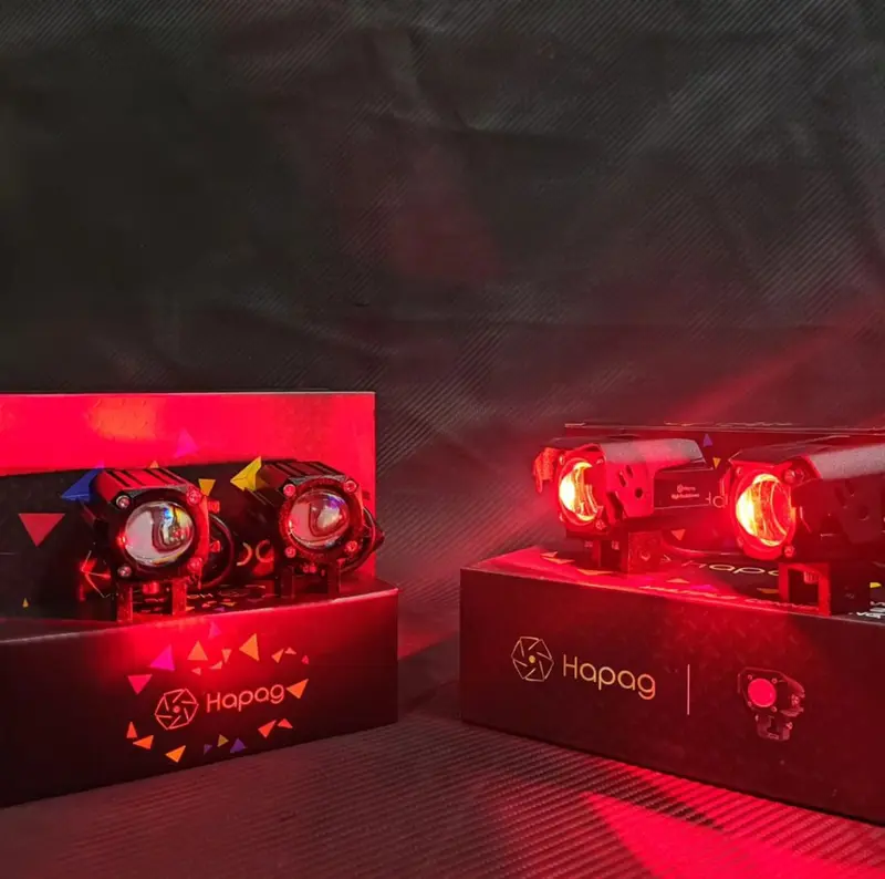 Lampu Tembak Laser/Mini Tanpa Kipas/Super Bright Hi Lo 35 Watt untuk Motor - Motorcycle 1