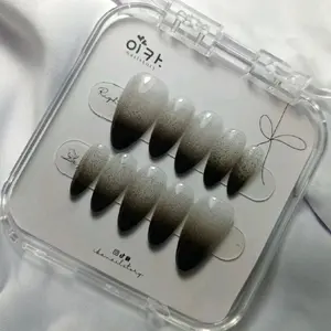 [PRESS ON NAILS] OMBRE AIRBRUSH NAILS