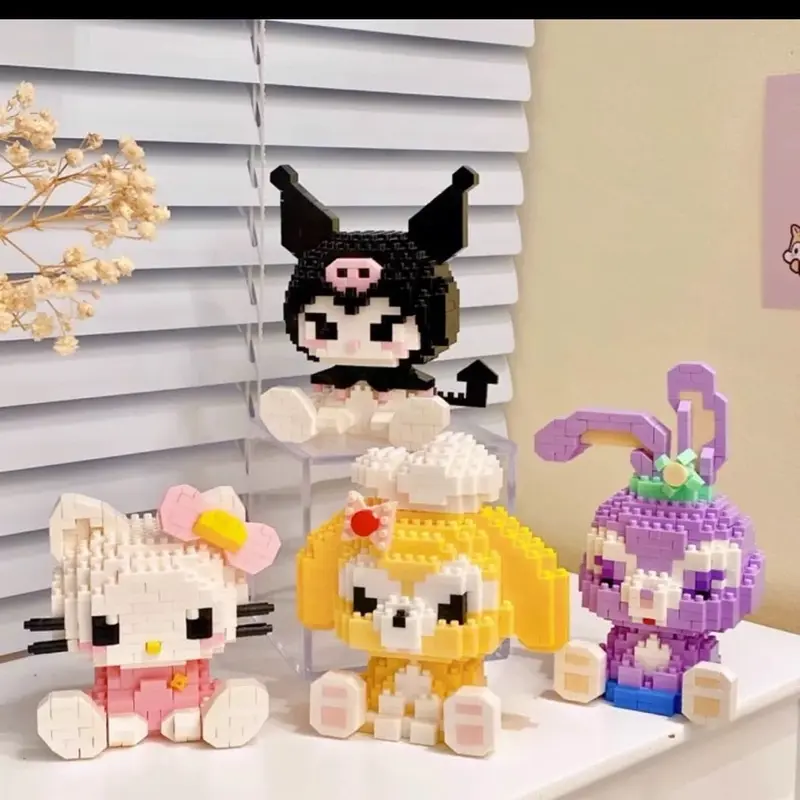 Mainan nanoblocks puzzle big DIY rakit susun balok lucu Toys 1