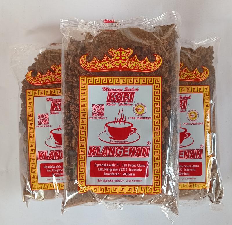 Product Introduction of Kopi KLANGENAN Kopi Bubuk Robusta Lampung Klangenan Asli (1kg) - Isi 5 Bungkus 200gr - Coffee Robusta 1