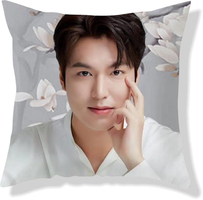 Bantal Lee Min Ho 30x30 cm/ Bantal Custom / Bantal Korea / Bantal Empuk Sarung Silikon 4