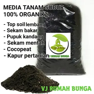 tanah media tanam organik kemasan repack 1,5liter