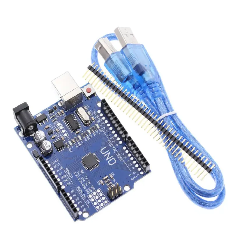 ARDUINO UNO R3 SMD CH340 ATMEGA328P PLUS USB & PIN HEADER 0