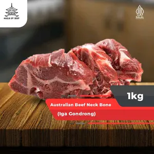 Iga Gondrong Sapi | Australian Neck Bone Beef | Tulang Leher Berdaging Frozen