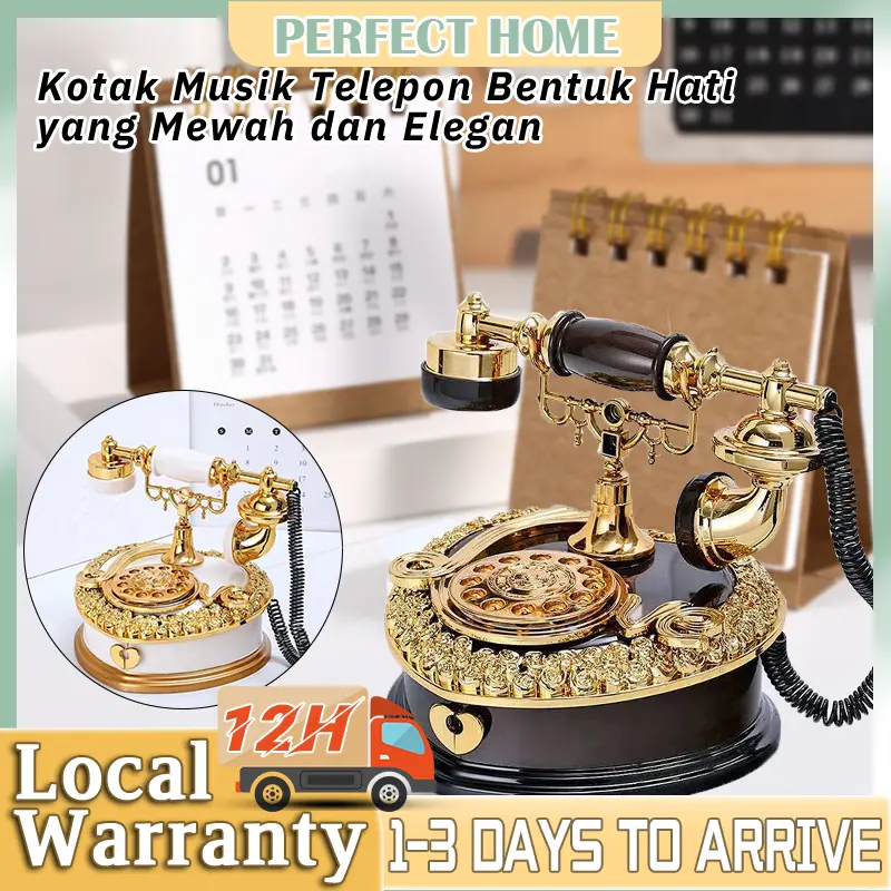 Retro Kotak Musik Retro Klasik Dekorasi Meja Membersihkan kotak penyimpanan bergaya Eropa dekorasi rumah hadiah ulang tahun penyimpanan perhiasan gadis hadiahRetro music box clean up storage box European-style decoration home decoration