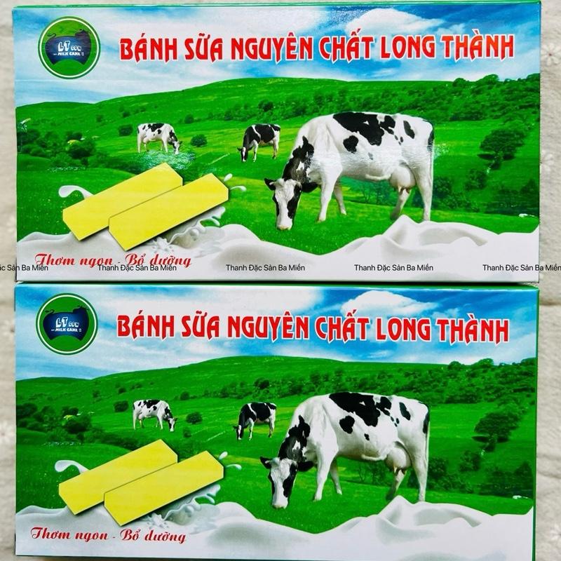 Combo 50 Bánh Sữa ( 5 Hộp) Long Thành Milkcake - Bánh Sữa Nguyên Chất Long Thành Bánh sữa đặc sản long thành Food Thức Ăn Snack Bánh Quy Ăn Vặt Bánh Sữa Bò Tươi Dâu Rau