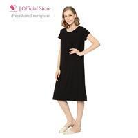 Gambar Baju Hamil Dress Hamil Menyusui Modern Kekinian - Soft Denim dari Baju Hamil Menyusui Happymomma Kota Tangerang Selatan 5 Tokopedia