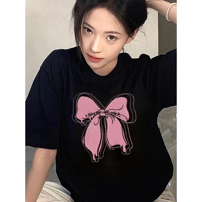 KAOS PINK RIBBON BAHAN SEMI KATUN 2