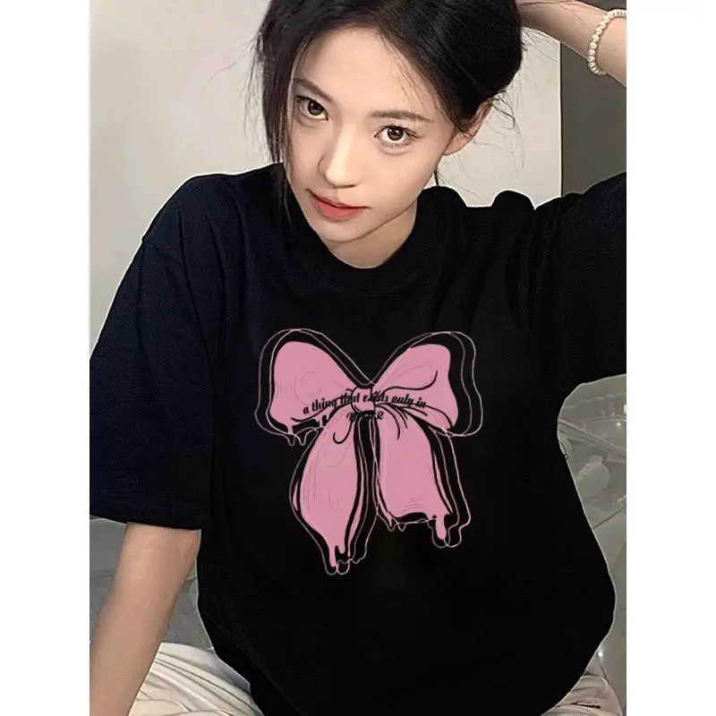 KAOS PINK RIBBON BAHAN SEMI KATUN 2