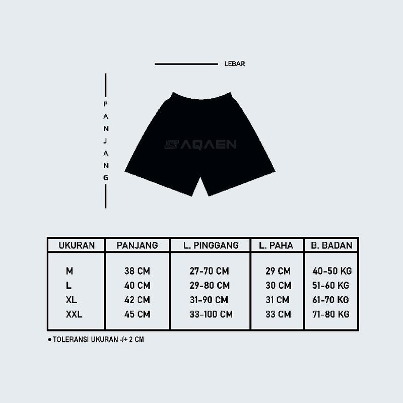 Celana Pendek Mikro Olahraga PS Strip Logo Sport 1