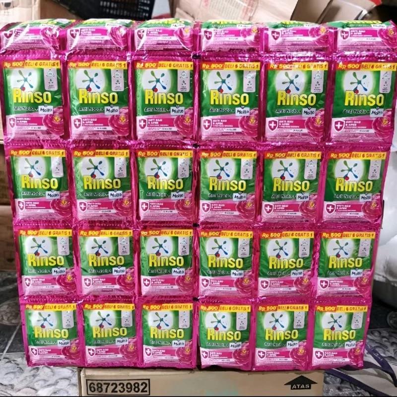 Rinso Cair - isi 30 sachet - kemasan renceng - isi 18 ml - pembersih pakaian- Warna RANDOM 3