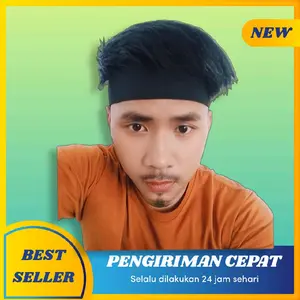 Wig Pria / Rambut Palsu Pria / Kain Bulu Sinteti/ Nyaman Dipakai Dewasa
