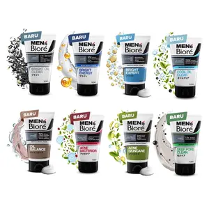 Biore Mens Biore 100gr - Sabun Muka Pria dengan 5 Manfaat