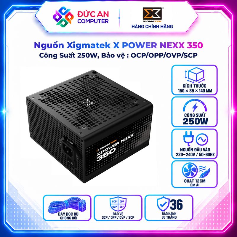 Nguồn máy tính Xigmatek X POWER NEXX 350 - EN90557