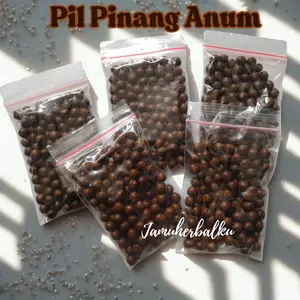 Pil Pinang Anum / Pil Pinang Muda isi 50 dan 100 butir