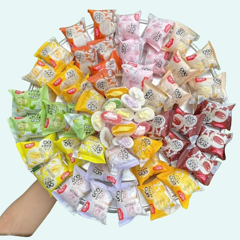 Bánh Mochi nhân kem sữa 9 vị trái cây hạn sử dụng 180 ngày kể từ ngày sản xuất đến 15 05 2026 hết hạn
