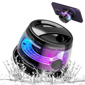 G300スピーカー｜マグネット搭載Bluetooth対応スピーカー、RGBライト付き充電式ポータブルスピーカー。キャンプやパーティー、デスクトップに最適な小型モデル。ギフトにも最適