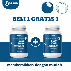 BOSSNO BELI 1 GRATIS 1 Serbuk Pembersih Noda Pakaian Cloth Stain Remover Penghilang Jamur Dan Bintik Hitam Pada Pakaian 200g