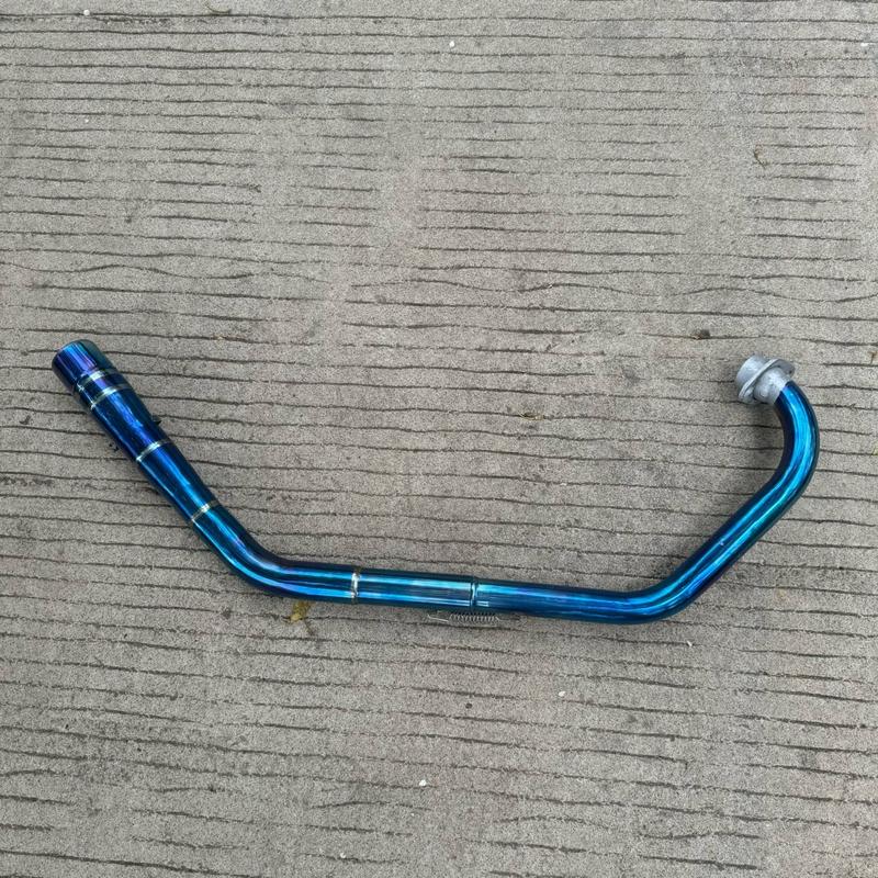 Leher knalpot satria fu bluemon road race diameter 50mm 2
