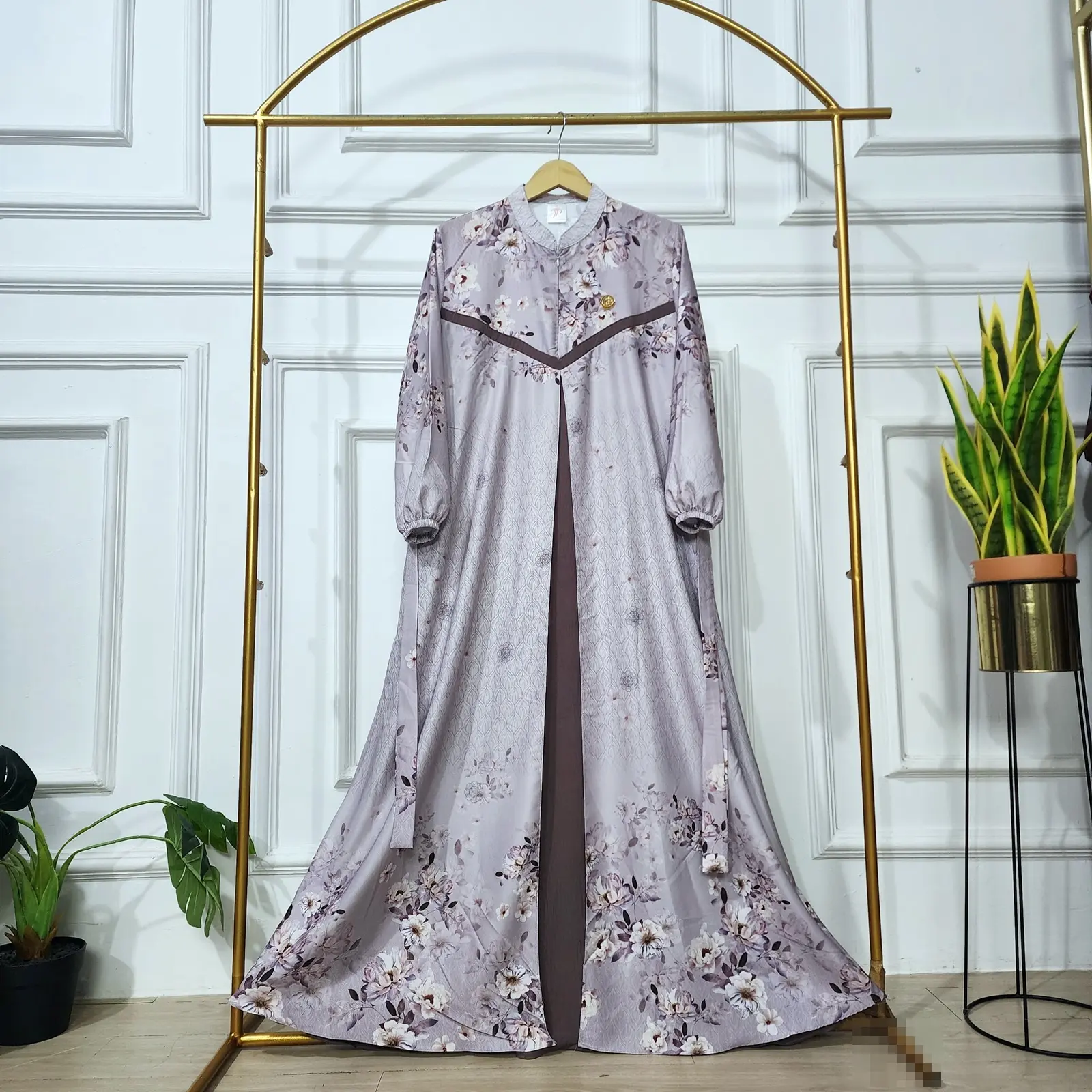 Gamismurahelsyifa - Gamis Lebaran 2025 Model Terbaru Bahan Aleva dan Lionel Richie Mix Crinkle Airflow Jumbo Dress Muslim Wanita Dewasa Motif Kekinian Mewah Viral Busui Edisi Ied Series