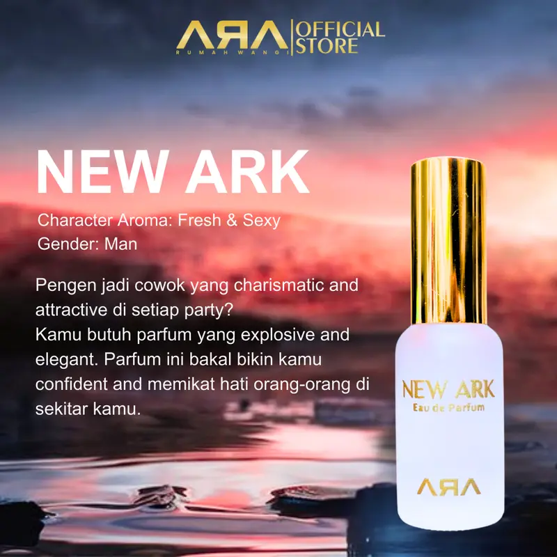 Rumah Wangi ARA - NEW ARK Parfum Pria Tahan Lama  Eau De Perfume Terwangi 3