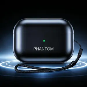 Eikelk Hsz PHANTOM S9 Earphone TWS Nirkabel, Tahan Air IPX7, Baterai Tahan Lama, Bass Kuat, Audio Surround 3D, Peredam Suara Cerdas, Gaming Esports, Panggilan, Musik, Untuk Olahraga, Earphone Bluetooth Nirkabel