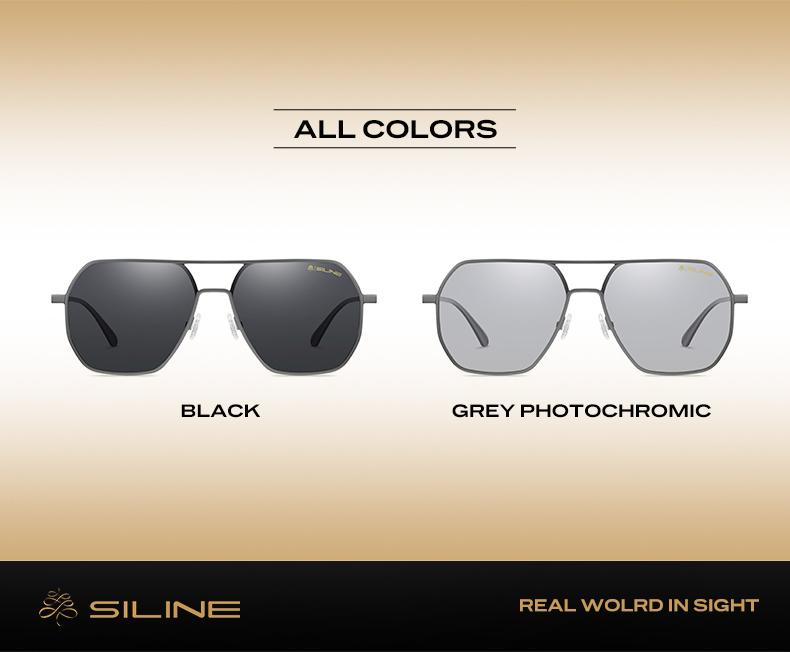 Product Introduction of SILINE POLARIZED Sunglasses unisex UV400 Protection Anti Glare Mirrired Sunglasses Eyewear 24