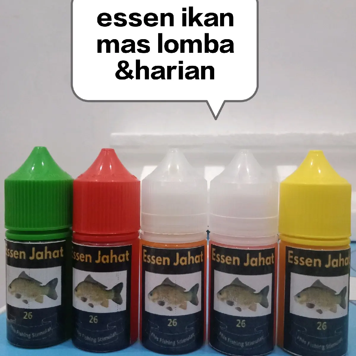 essen jahat ikan mas gacor 30ml